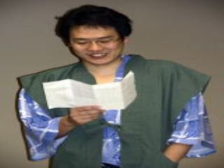 納会（今年の司会者）